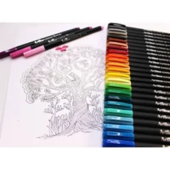 ROTULADOR ARTLINE SUPREME EPFS200 FINE LINER PUNTA DE FIBRA VERDE MANZANA 0,4 MM