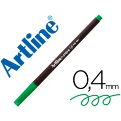 ROTULADOR ARTLINE SUPREME EPFS200 FINE LINER PUNTA DE FIBRA VERDE MANZANA 0,4 MM