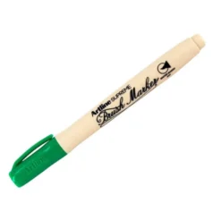 ROTULADOR ARTLINE SUPREME BRUSH EPFS PINTURA BASE DE AGUA PUNTA TIPO PINCEL TRAZO FINO VERDE
