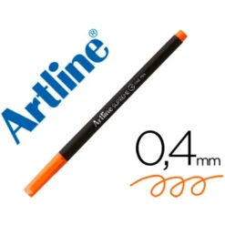 ROTULADOR ARTLINE SUPREME EPFS200 FINE LINER PUNTA DE FIBRA NARANJA OSCURO 0,4 MM