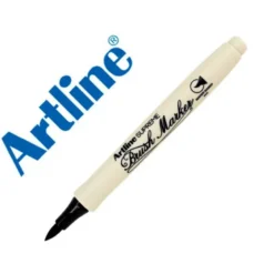 ROTULADOR ARTLINE SUPREME BRUSH EPFS PINTURA BASE DE AGUA PUNTA TIPO PINCEL TRAZO FINO NEGRO