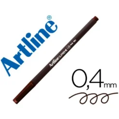 ROTULADOR ARTLINE SUPREME EPFS200 FINE LINER PUNTA DE FIBRA MARRON OSCURO 0,4 MM
