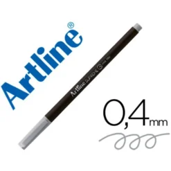 ROTULADOR ARTLINE SUPREME EPFS200 FINE LINER PUNTA DE FIBRA GRIS CLARO 0,4 MM