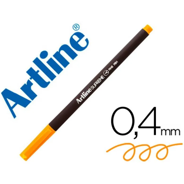 ROTULADOR ARTLINE SUPREME EPFS200 FINE LINER PUNTA DE FIBRA COLOR AMARILLO 0,4 MM