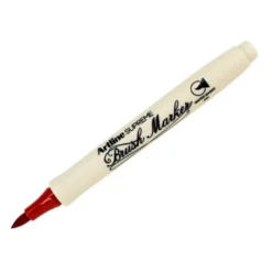 ROTULADOR ARTLINE SUPREME BRUSH EPFS PINTURA BASE DE AGUA PUNTA TIPO PINCEL TRAZO FINO ROJO OSCURO