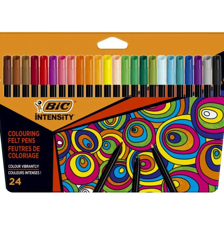 ROTULADOR BIC COLOR UP ESTUCHE DE 24 COLORES SURTIDOS