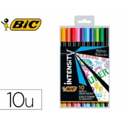 ROTULADOR BIC INTENSITY FINE PUNTA DE FIBRA 0,4 MM COLORES SURTIDOS