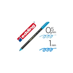 Rotulador Edding 1200 azul claro nº 10