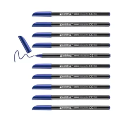 Rotulador Edding 1200 Caja de 10 Rotuladores de colores variados