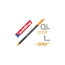 Rotulador Edding 1200 neon naranja nº 66