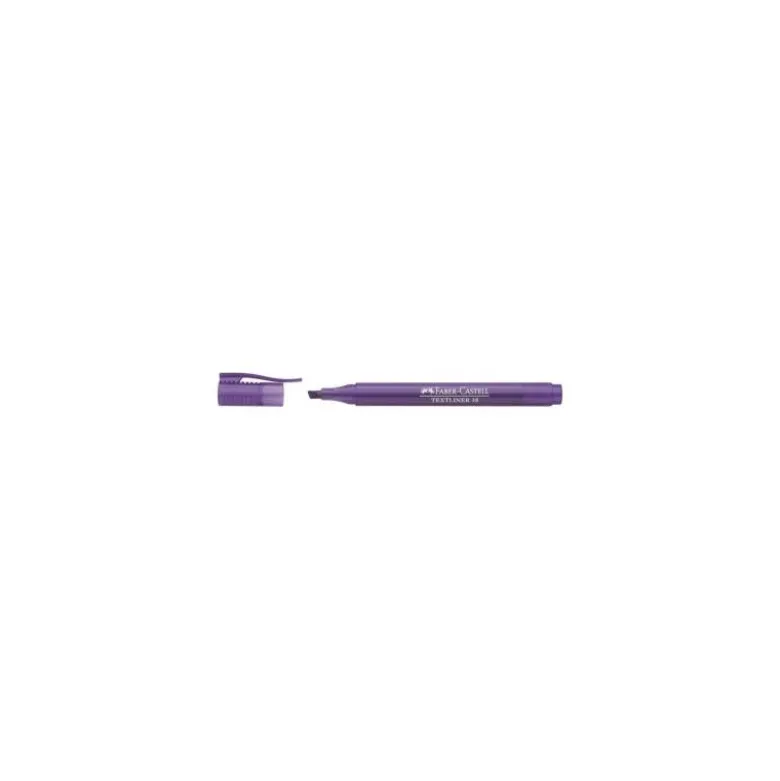 Rotulador Faber Castell fluorescente Textliner 38 violeta