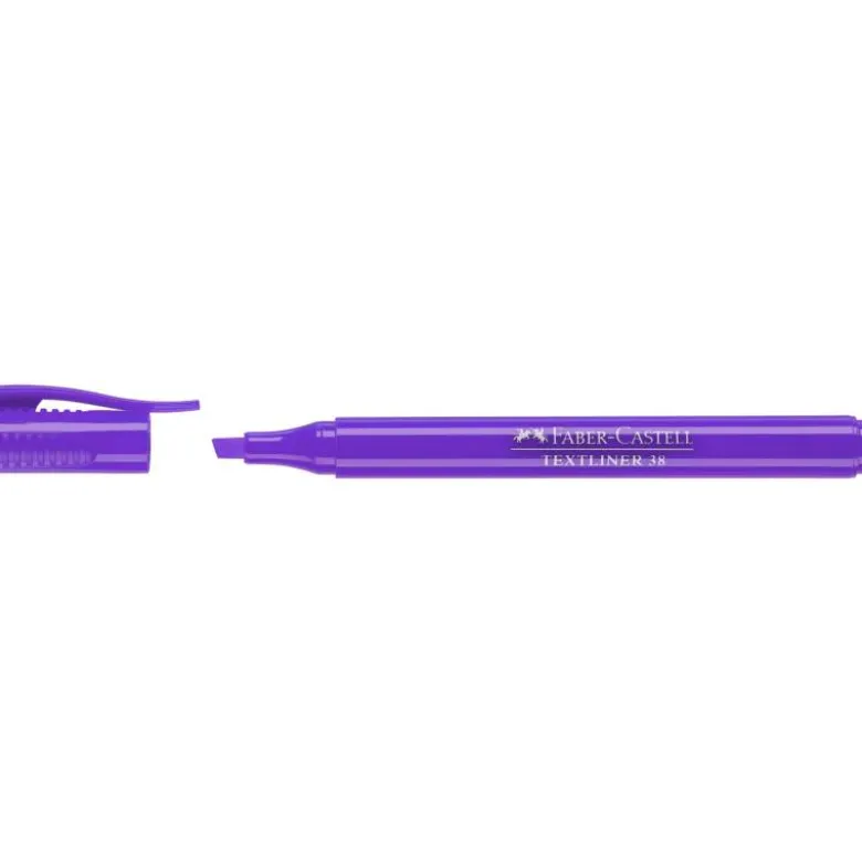 Rotulador Faber Castell fluorescente Textliner 38 violeta