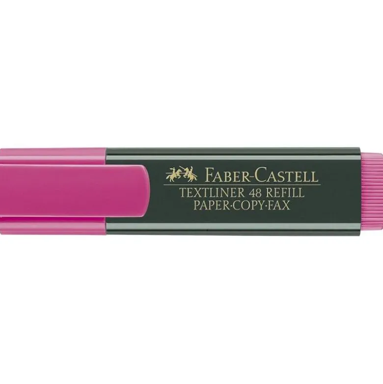 Rotulador Faber Castell fluorescente Textliner 38 violeta