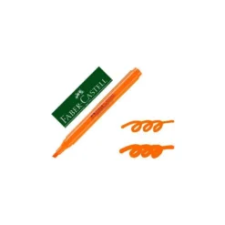 Rotulador Faber Castell fluorescente Textliner 38 naranja