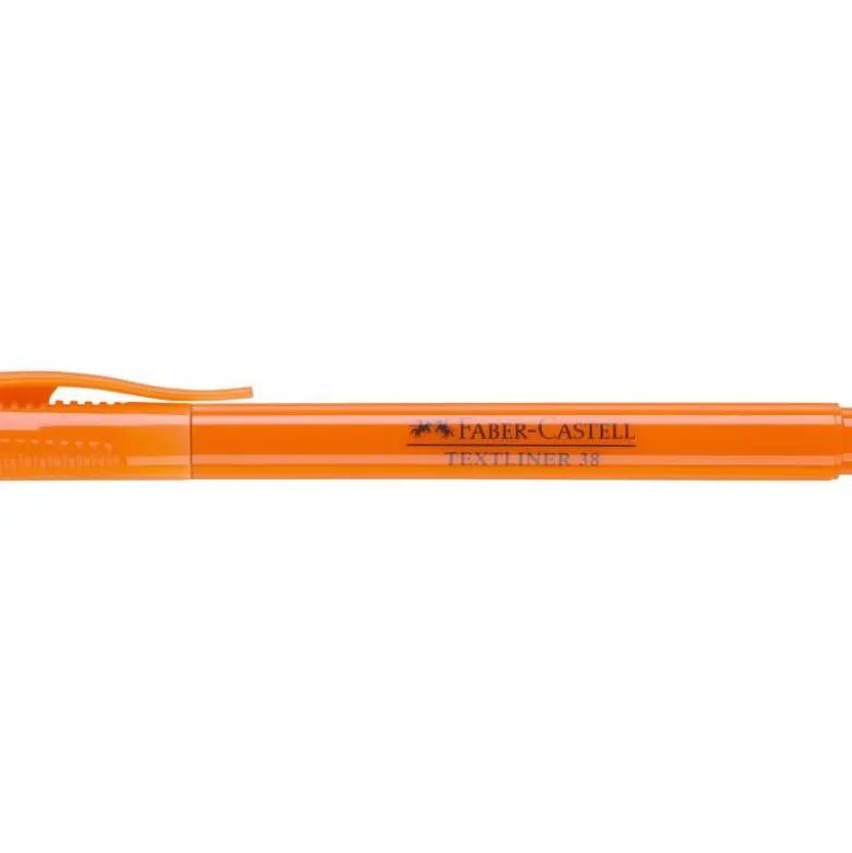 Rotulador Faber Castell fluorescente Textliner 38 naranja