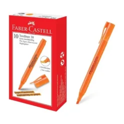 Rotulador Faber Castell fluorescente Textliner 38 naranja