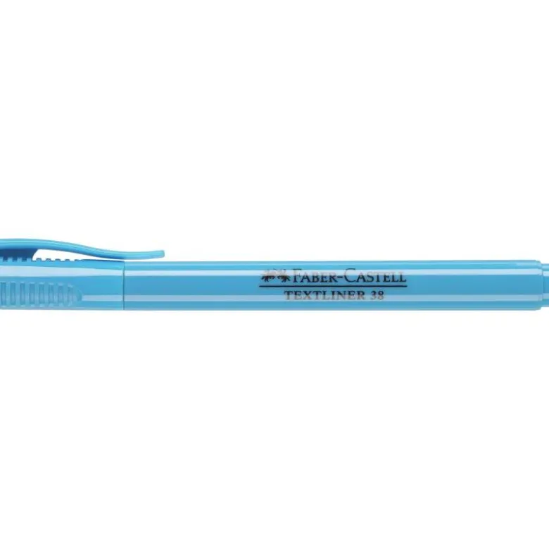 Rotulador Faber Castell fluorescente Textliner 38 azul