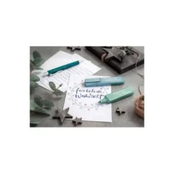 ROTULADOR FABER FLUORESCENTE TEXLINER 46 COLOR METALICO ESTUCHE 4 UNIDADES COLORES SURTIDOS