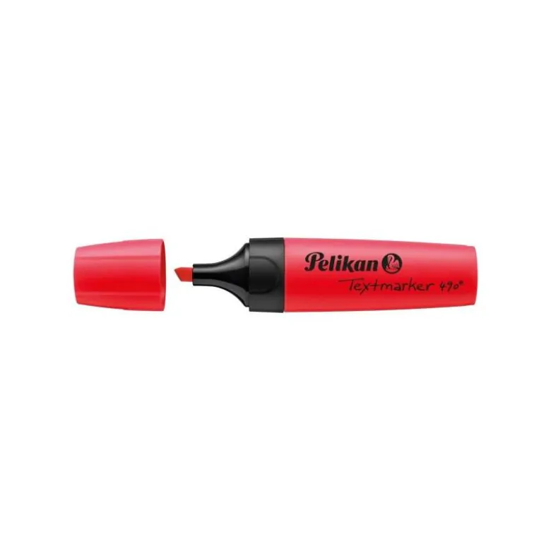 Rotulador fluorescente Pelikan Rojo trazo 1/5mm