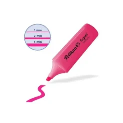 Rotulador Fluorescente Pelikan Signal Textmarker de Color Rosa