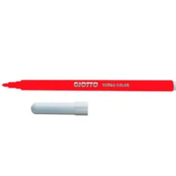 Rotulador Giotto Turbo Punta Media Lavable Color Rojo
