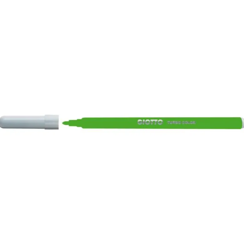 Rotulador Giotto Turbo Punta Media Lavable Color Verde