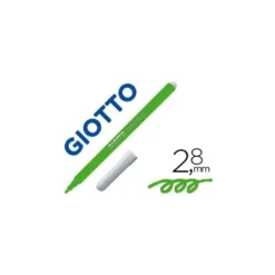 Rotulador Giotto Turbo Punta Media Lavable Color Verde
