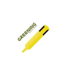 ROTULADOR GREENING FLUORESCENTE PUNTA BISELADA AMARILLO