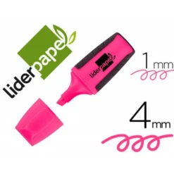 Rotulador Liderpapel mini rosa