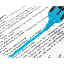 Rotulador Liderpapel mini azul