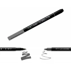 ROTULADOR LYRA AQUA BRUSH ACUARELABLE DOBLE PUNTA Y PINCEL TONOS GRISES BLISTER DE 6 UNIDADES SURTIDAS