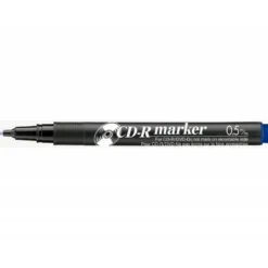 Rotulador Marcador Permanente Artline EK-883 Color Azul para CD y DVD