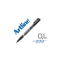 Rotulador Marcador Permanente Artline EK-883 Color Azul para CD y DVD