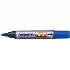Rotulador Permanente Artline 170 color Azul Punta Redonda