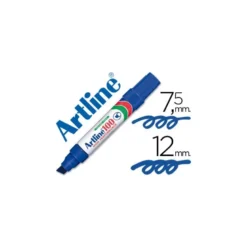 Rotulador permanente Artline EK-100 Recargable Color Azul