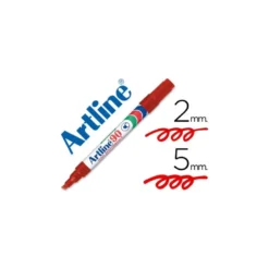 Rotulador permanente Artline EK-90 Recargable Color Rojo