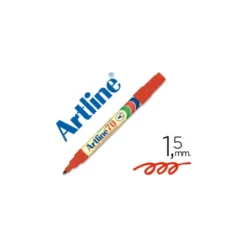 Rotulador permanente Artline EK-70 Recargable Color Rojo