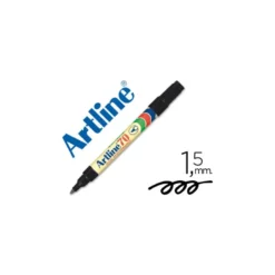 Rotulador permanente Artline EK-70 Recargable Color Negro