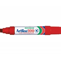 Rotulador permanente Artline EK-100 Recargable Color Rojo