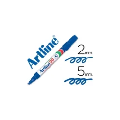 Rotulador permanente Artline EK-90 Recargable Color Azul