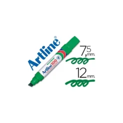 Rotulador permanente Artline EK-100 Recargable Color Verde