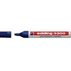 Rotulador Permanente Edding 3300 Azul Punta Biselada