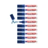 Rotulador Permanente Edding 550 Color Azul Punta redonda