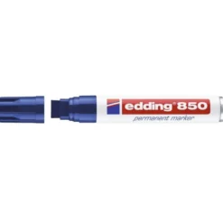 Rotulador Permanente Edding 850 Color Azul Punta Biselada