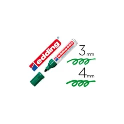 Rotulador Permanente Edding 550 Recargable Color Verde