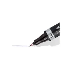 Rotulador Permanente Staedtler Lumocolor Dúo 348 Color Negro Doble Punta