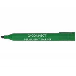 Rotulador Q-Connect Punta de Fibra Permanente Color Verde 5 mm