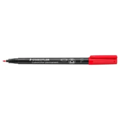 Rotulador Retroproyección Permanente Staedtler Lumocolor 318 Color Rojo Punta Superfina Redonda