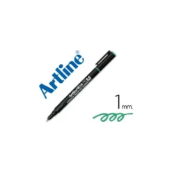Rotulador retroproyección Artline EK-854 Permanente Color Verde Punta Redonda
