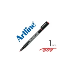 Rotulador retroproyección Artline EK-854 Permanente Color Rojo Punta Redonda